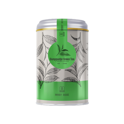 Mary Rose - Gunpowder Groene Thee in blik - 50g