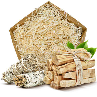 Geschenkset Palo Santo + Witte Salie Wierook