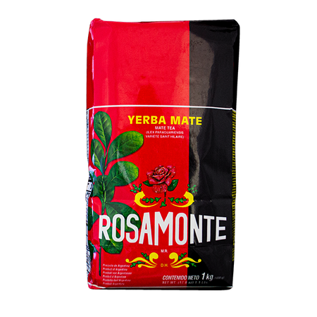 Yerba Mate Rosamonte Elaborada Con Palo 4x1kg