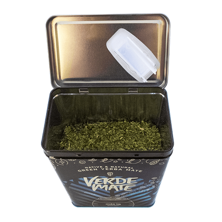 Yerbera - Blik + Verde Mate Mas IQ 0.5kg 