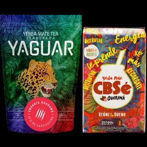 Yerba Mate CBSe Yaguar Energia 2x500g 1kg