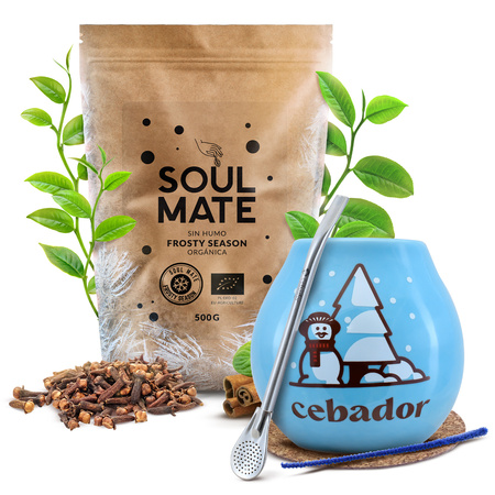 Yerba mate Winter startset Soul Mate Frosty 500g