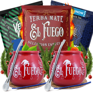 Yerba Mate Winterset VOOR TWEE Kalebas Bombilla