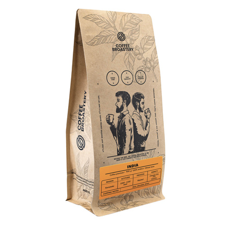 Coffee Broastery - Hele Bonen Koffie India Karnataka Premium 400g