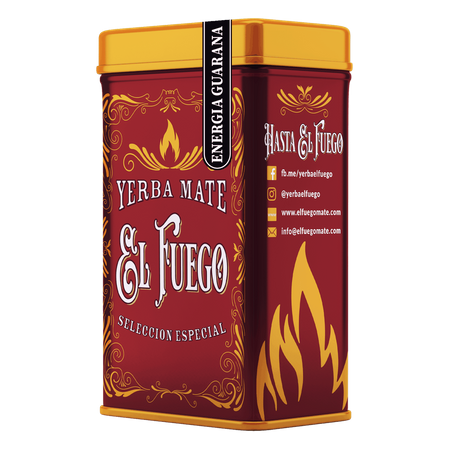 Yerbera - Blik + El Fuego Energia Guarana 0.5kg 