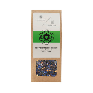 Aromantra x Mary Rose – Navelchakra Thee Manipura (zwarte thee) 50 g