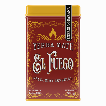 Yerbera - Blik + El Fuego Energia Guarana 0.5kg 