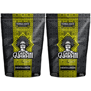 Yerba Mate Guarani Menta Limon 2x 500g