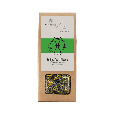 Aromantra x Mary Rose – Dierenriem Thee – Vissen (groene thee) 50 g