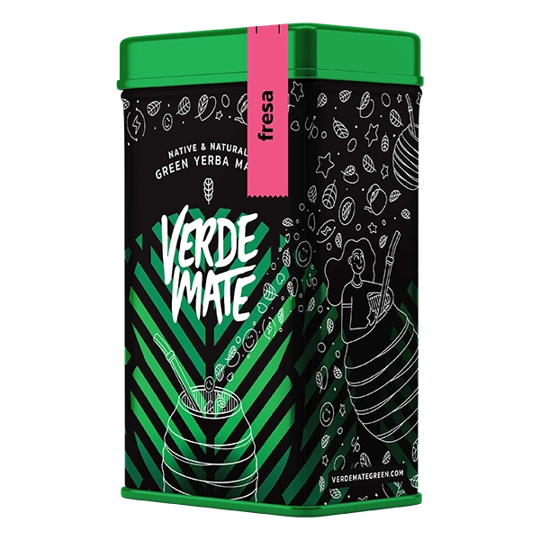 Yerbera - Blik + Verde Mate Green Fresa 0.5kg 