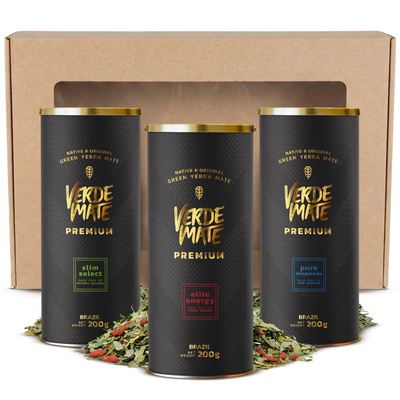 Geschenkset Yerba Mate Verde Mate Premium