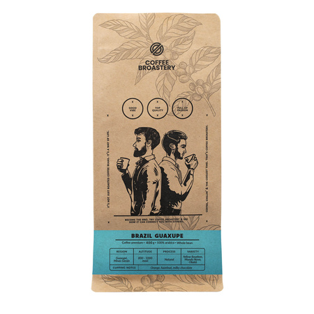 Coffee Broastery - Hele Bonen Koffie Brazil Guaxupe Premium 400g