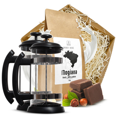 Mary Rose geschenkset koffie + 2x French Press