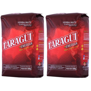 Yerba Mate Set 2x TARAGUI Energia 500g 0,5kg