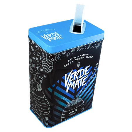 Yerbera - Blik + Verde Mate Mas IQ 0.5kg 