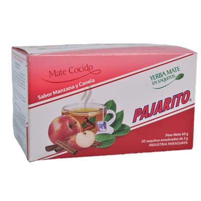 Pajarito in theezakjes Appel - Kaneel 20x3g