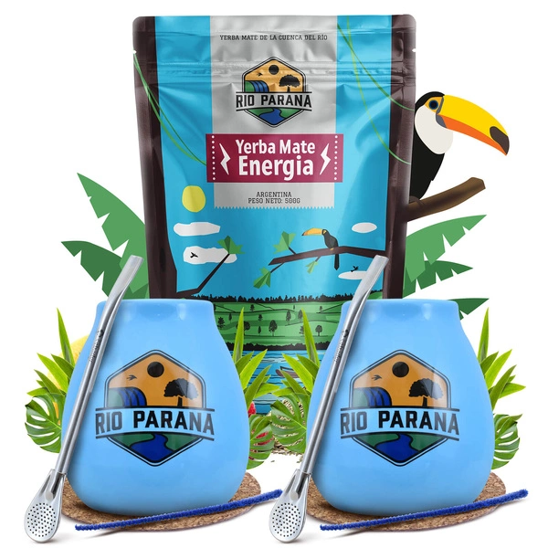 Yerba Mate Rio Parana Startset voor twee 500g