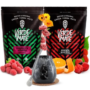 Yerba mate set Verde Mate keramische kalebas bombilla