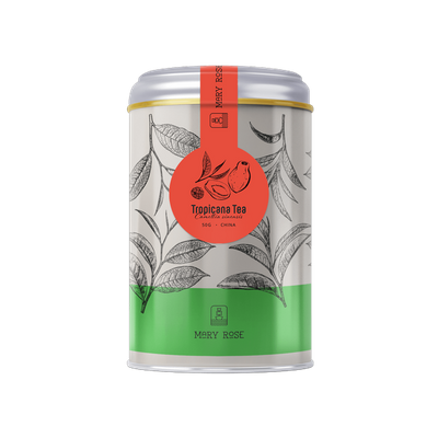 Mary Rose - Pu-erh Rosa thee in blik - 50 g