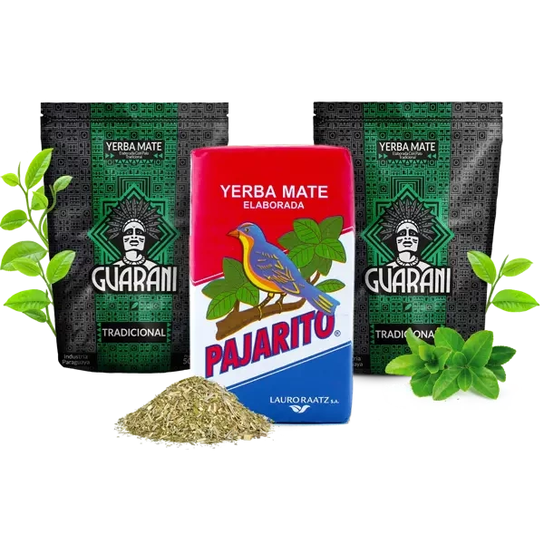 Yerba Mate Pajarito Elaborada Con Palo 2x1kg 2kg